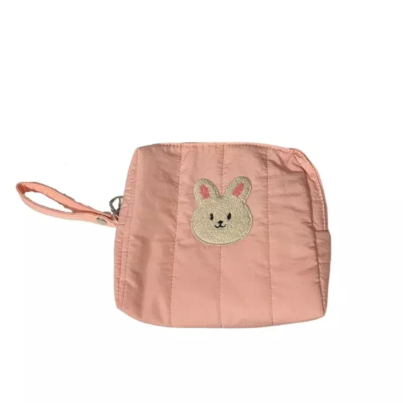 1 Piece Lovely Baby Diaper Bag Korean Fashion Kawaii Cartoon Bear Diaper Bottle Storage Bag Portable Kawaii Mom Stroller Bag