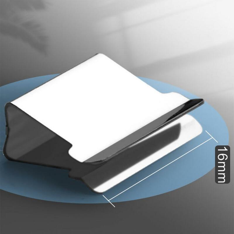 Clipe clip-on criativo, simples, conveniente, portátil, para documento, arquivo, fixação, encadernação, empurrador, 1 conjunto