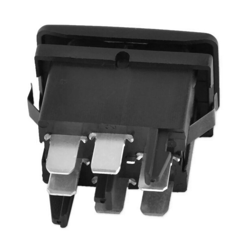 3PCS pulsante interruttore di controllo alzacristallo elettrico in plastica nera per auto 191959855 BDP605 per Golf Jetta MK2 1985 -1987 1988 1989
