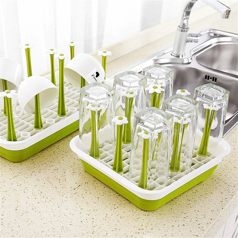 Perlengkapan dapur multifungsi dapat mencegah noda air di atas meja dilengkapi dengan alas Anti selip yang kokoh dan tahan lama
