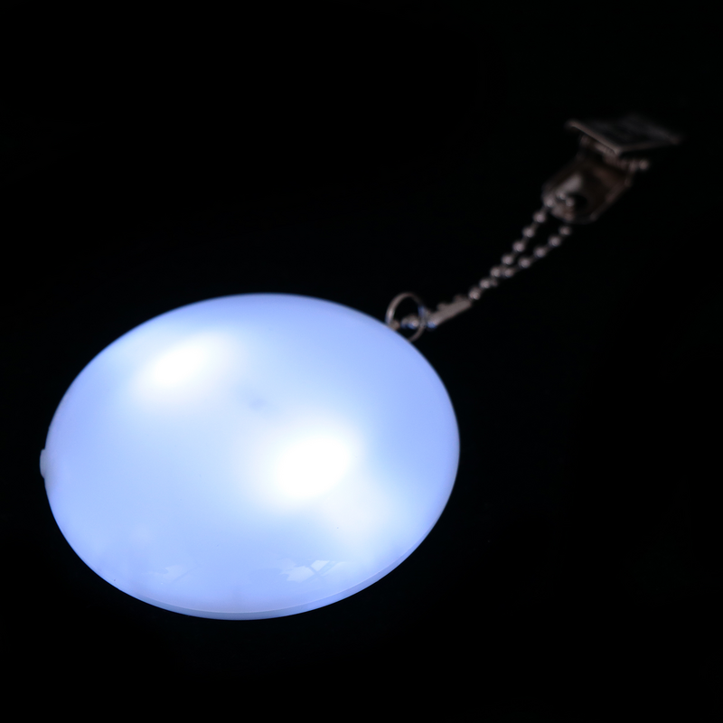 Lámpara de bolso de mano con luz LED para mujer, iluminador colgante, luz nocturna para bolso