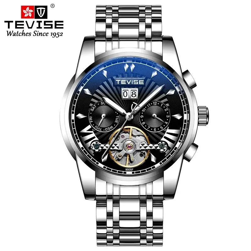 Прямая поставка 2024 механические часы мужские часы с турбийоном многофункциональные часы Автоматические наручные часы деловые часы для женщин