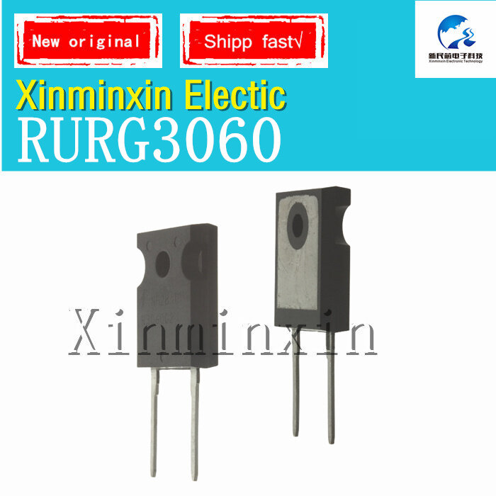 1PCS/LOT RURG3060 600V 30A TO247-2 IC Chip 100% New  Original In Stock