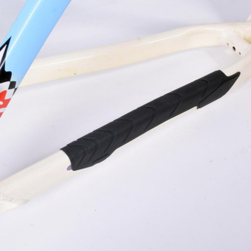 Pegatina de silicona para cadena de bicicleta, Protector de marco resistente a los arañazos, accesorios para bicicleta