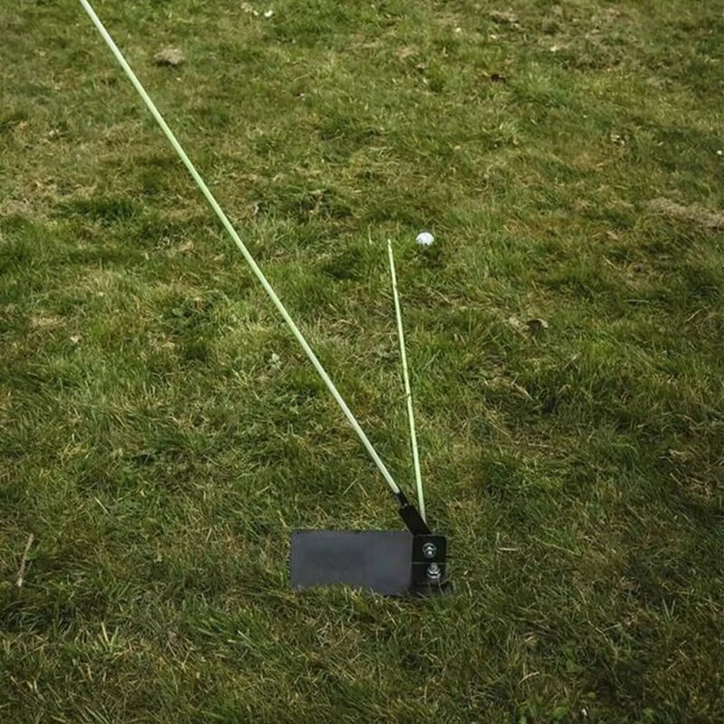 FINGER TEN Golf Alignment Stick Holder Swing Practice Plate Plane Trainer Training Aid Alignment Stick Base