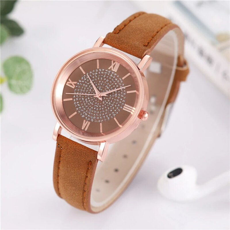 Ladies Quartz Watch Reliable And Versatile Analog Display Wrist Watch For Women Easy-to-read