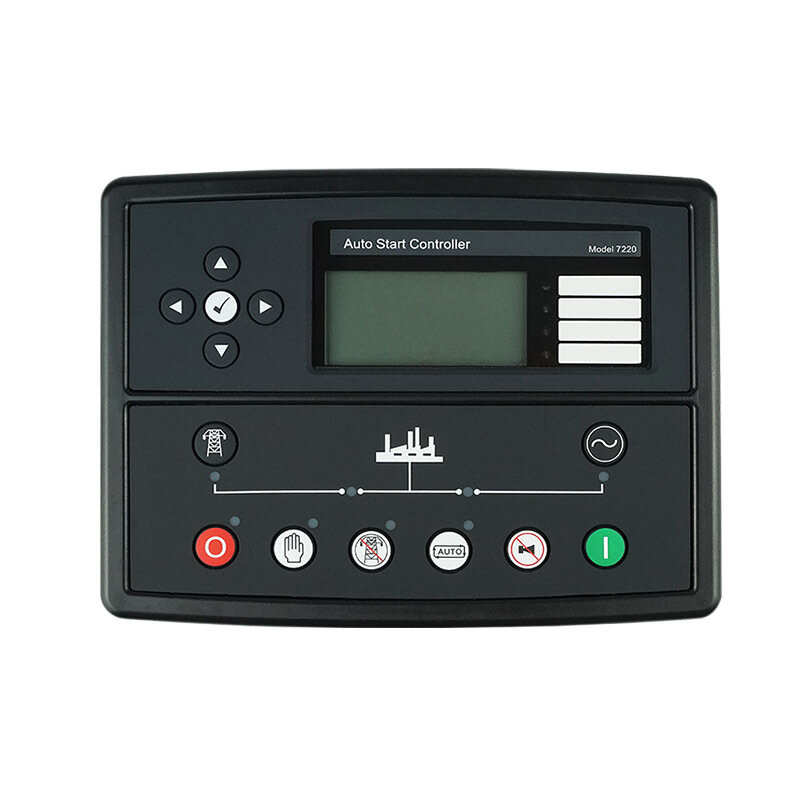 Controlador de grupo electrógeno DSE7220, Panel de Control de arranque automático, pantalla de Control