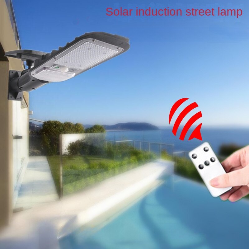 Applique murale LED solaire avec détecteur de mouvement PIR, étanche, 3 modes, lumière du soleil, induction de cour, lampadaire, extérieur, le plus récent