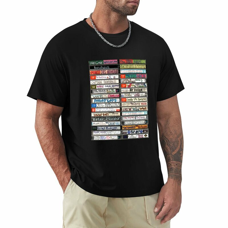 Mehr 80er Jahre Mixtapes Shirt T-Shirt schwarz T-Shirt T-Shirt Mann Animal Print Shirt für Jungen Grafik T-Shirts Männer T-Shirts