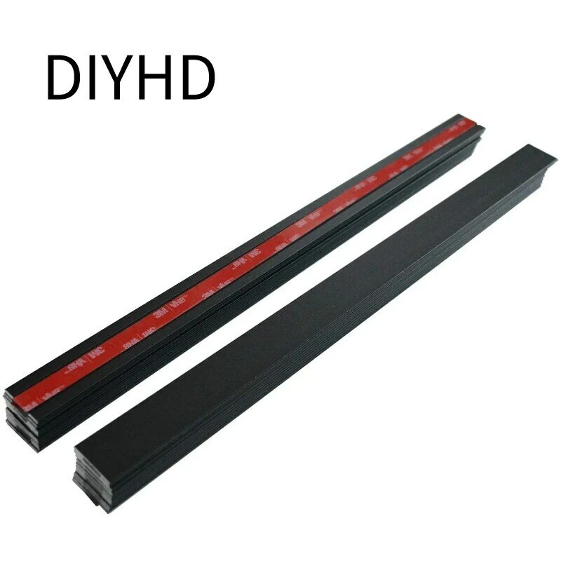 DIYHD-アルミニウムフレーム30x 84 ",引き戸スラブ,強化ガラス扉,黒いアルミニウムフレーム
