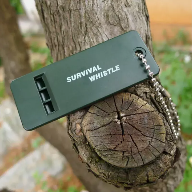 Multi Audio Survival Whistle First Aid Kits Outdoor Emergency Signal Rescue Camping Hiking Climbing Outdoors EDC Sports Referee