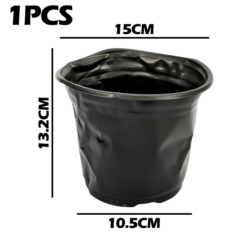 Plant Pots Flowerpot Accessory Adapter Aloe Vera Cactus Daisy Herbs Mint Orchid Rose Strong Black High Quality