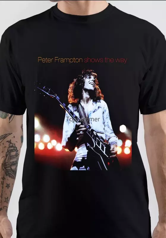 Peter Frampton frimpton arriva vivo t-shirt in cotone taglia S-4Xl Zz792
