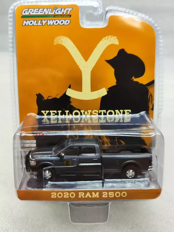 1:64(TV)Yellowstone - 2020 Ram 2500 collezione di modelli di auto in lega ornamenti regalo W1125