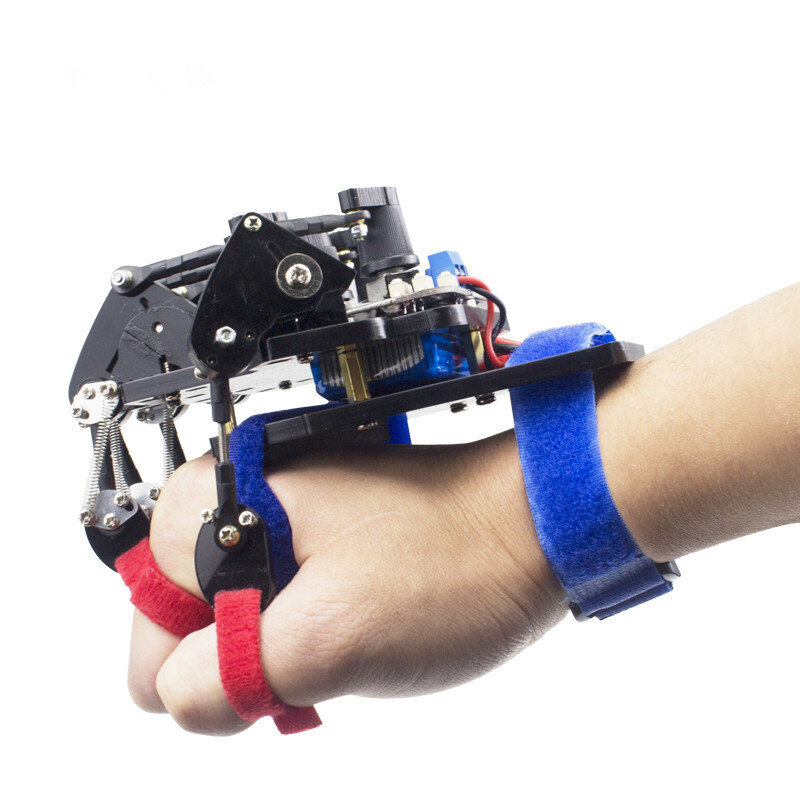 Stem-Robot teledirigido manual, guante mecánico portátil, controlador somatosensorial inalámbrico, Robot Educativo DIY para Robot programable