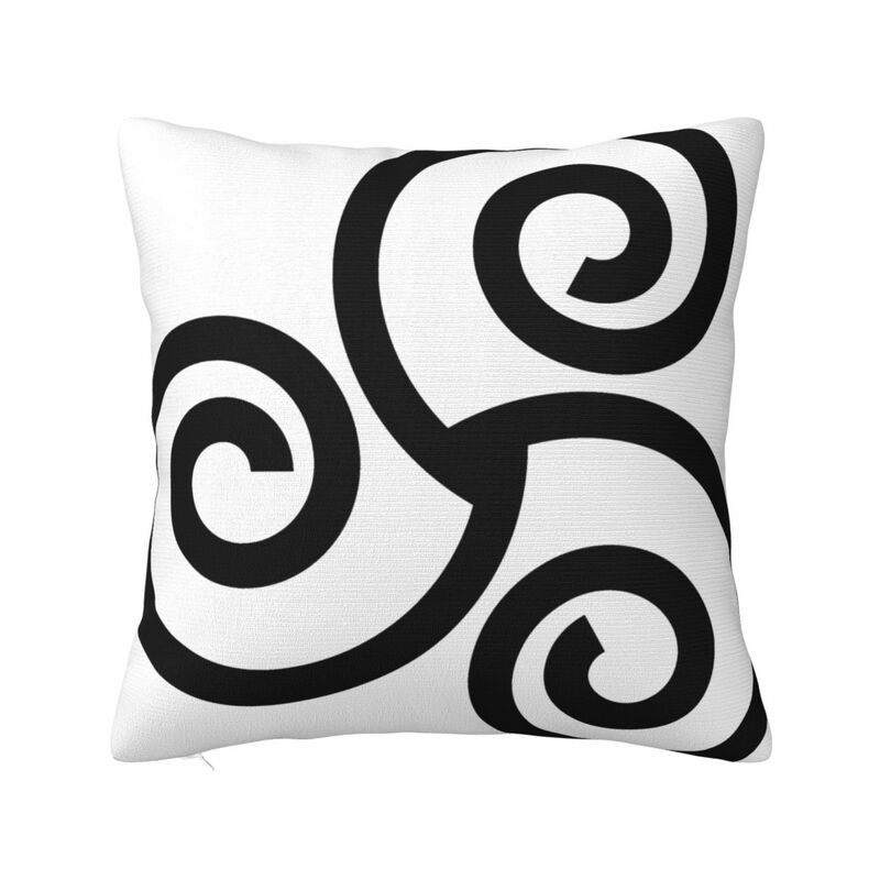 Кельтские Triskelion Celts символов, квадратная подушка для дивана, декоративная подушка