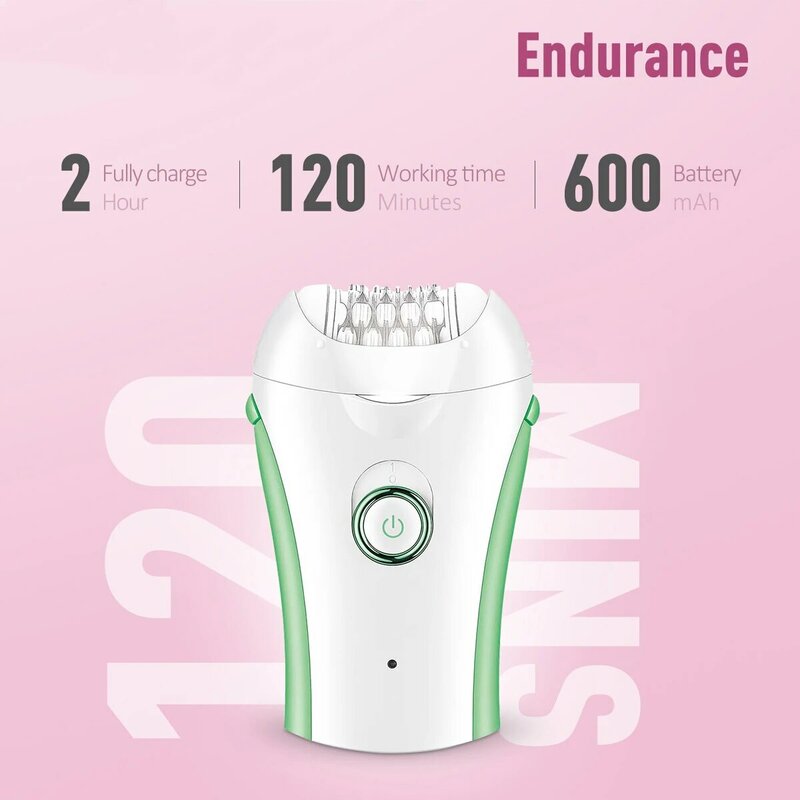 Portable Electric Body Shaver Rechargeable Hair Removal Appliances Lady Epilator for Women Full Body