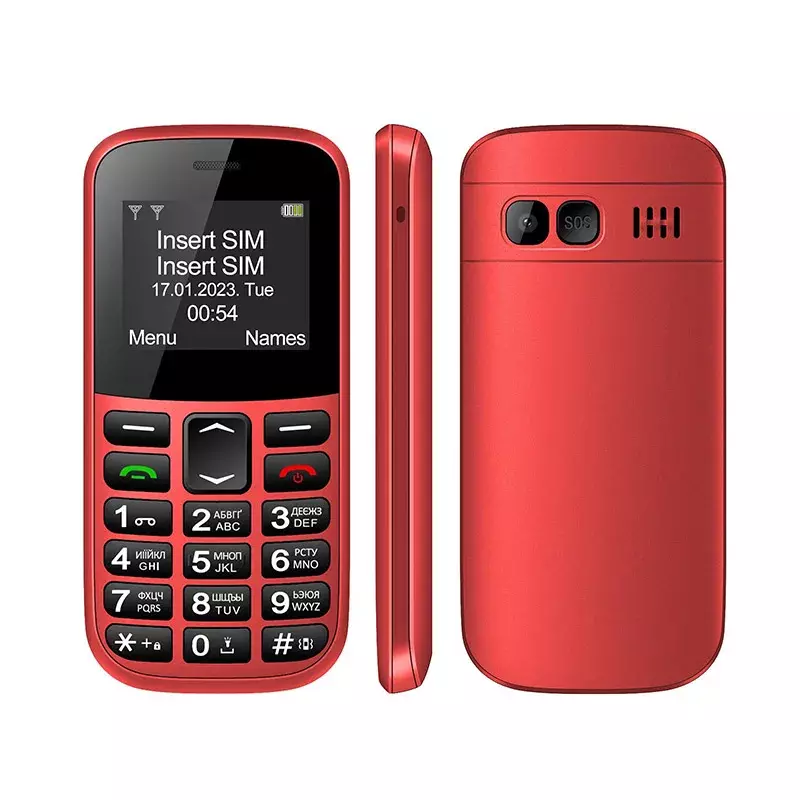UNIWA-telefones celulares Big Keyboard, Rádio sem fio, SOS, grandes fontes para idosos, Senior, Característica 2G, MXMID, B210, russo, árabe