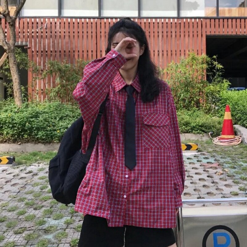 Dasi Hitam Pria Wanita Gaya Preppy Korea dengan Ritsleting Dapat Disesuaikan Dasi Sempit Warna Solid Pra-terikat untuk Dropship