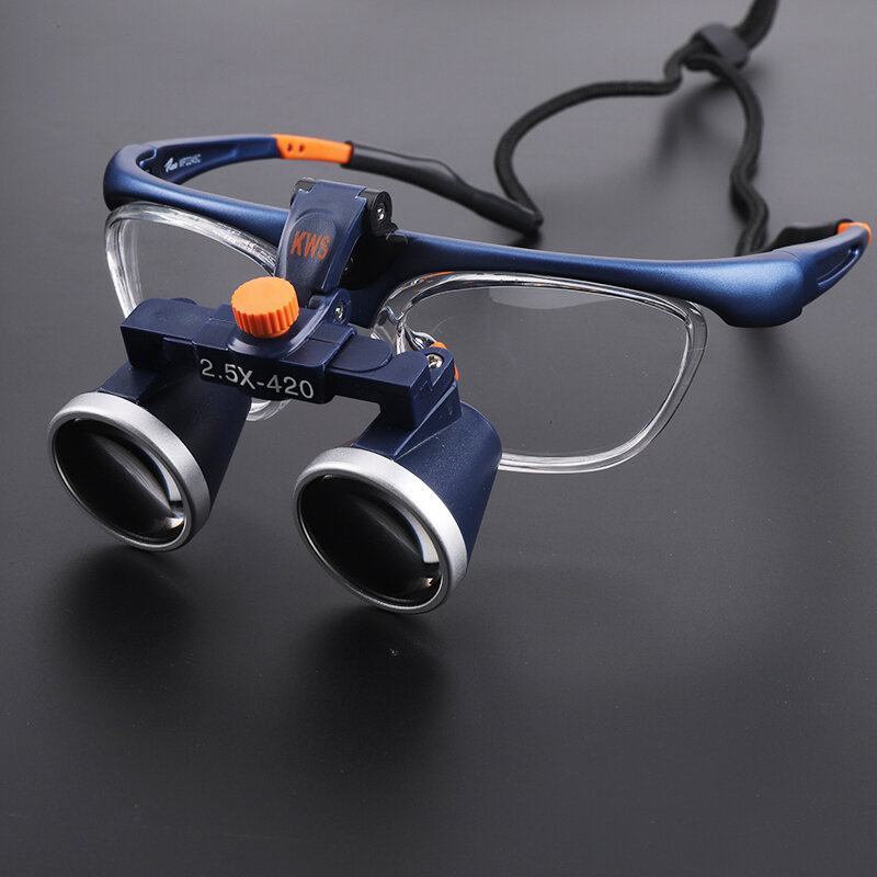 2.5X Surgical Loupes First User Binocular Magnifier High Quality No Vertigo Dental Magnifying Glass