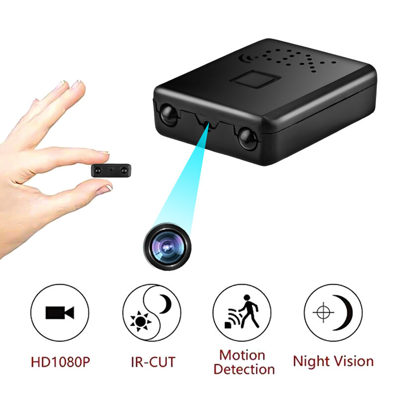 4K Full HD 1080P Mini ip Cam  WiFi Night Vision Camera IR-CUT Motion Detection Security Camcorder HD Video Recorder