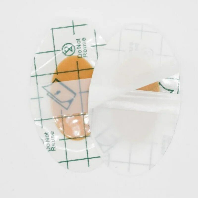 20 pz/borsa PU Waterproof Skin Patch per sport acquatici bagno forma ovale medicazione per ferite bende adesive cerotto trasparente