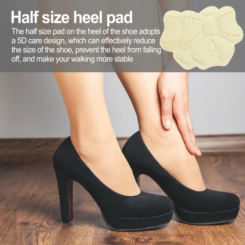 Ochraniacze pięt na buty 2 szt. Wkładki na obcasie poduszka pod pięty dla wygody w kształcie łuku wkładki na obcasie dla kobiet poprawiają się