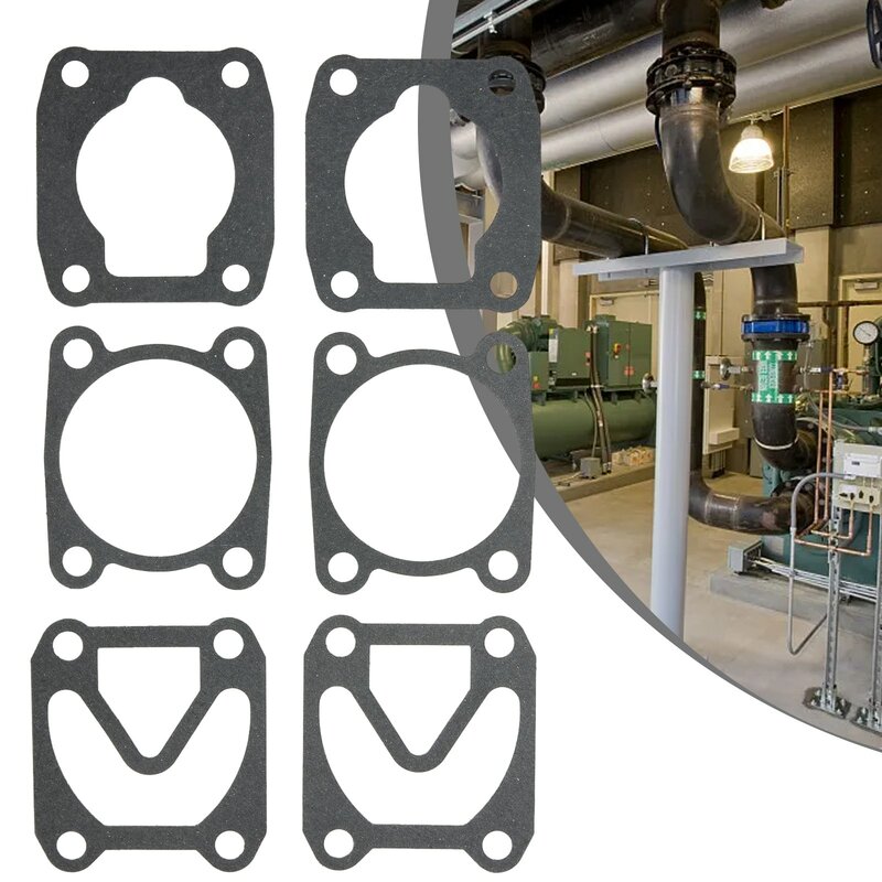 Luft kompressor Zubehör Luft kompressoren Ventil platten scheiben Ventil platten dichtungen 2 Sätze 6 stücke Loch abstand: 48x62mm