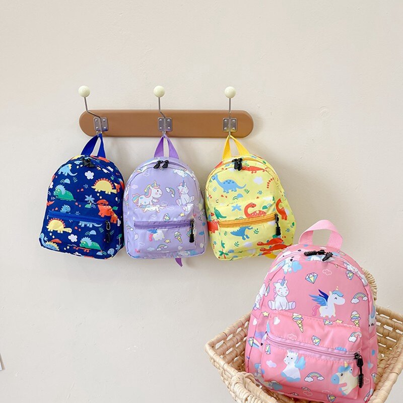 Детские рюкзаки с мультипликационным динозавром для подростков, милый школьный ранец для детского сада, водонепроницаемые детские сумки для книг, сумки с животными для мальчиков и девочек