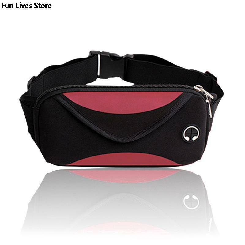 Running Sports Waist Pack Pockets for Men Women Phone Bag Cycling Fitness Fanny Packs Adjustable Belts Hidden Pouch Portable