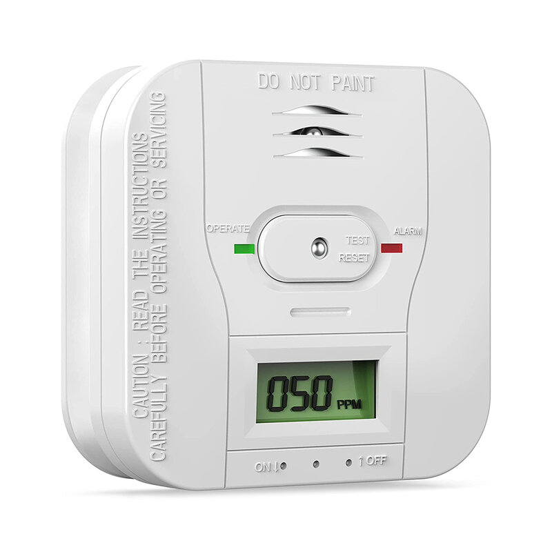 Detector De Alarme Sem Fio A Bateria, Sensor De Segurança Doméstica
