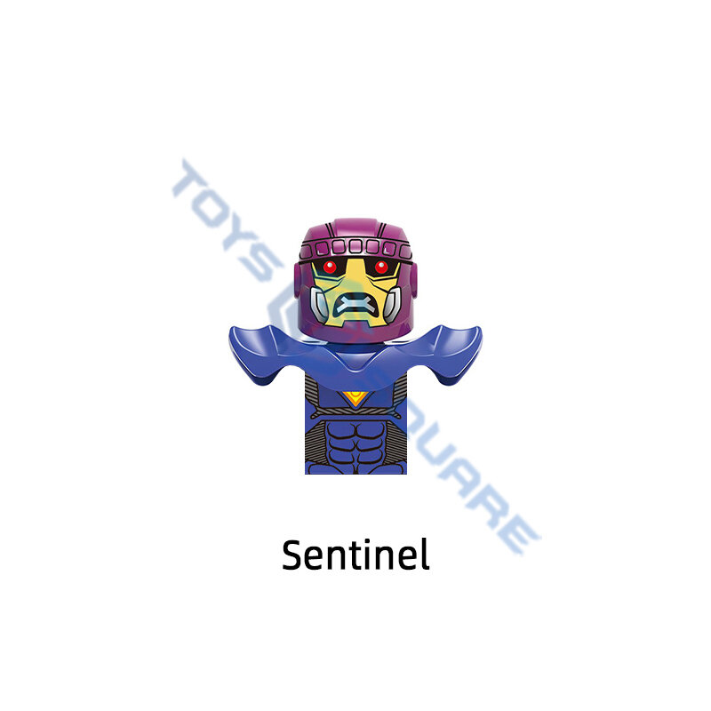 Mroczny feniks kolos Sentinel Psylocke Iceman biała królowa mistyczny Model klocki MOC zestaw klocków prezenty zabawki X0277