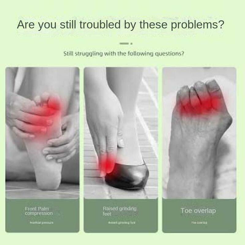 Feet Bone Thumb Adjuster Three Holes Toe Separators Toe Valgus Protector Foot Care Tools Three Holes Toe Straightener SEBS
