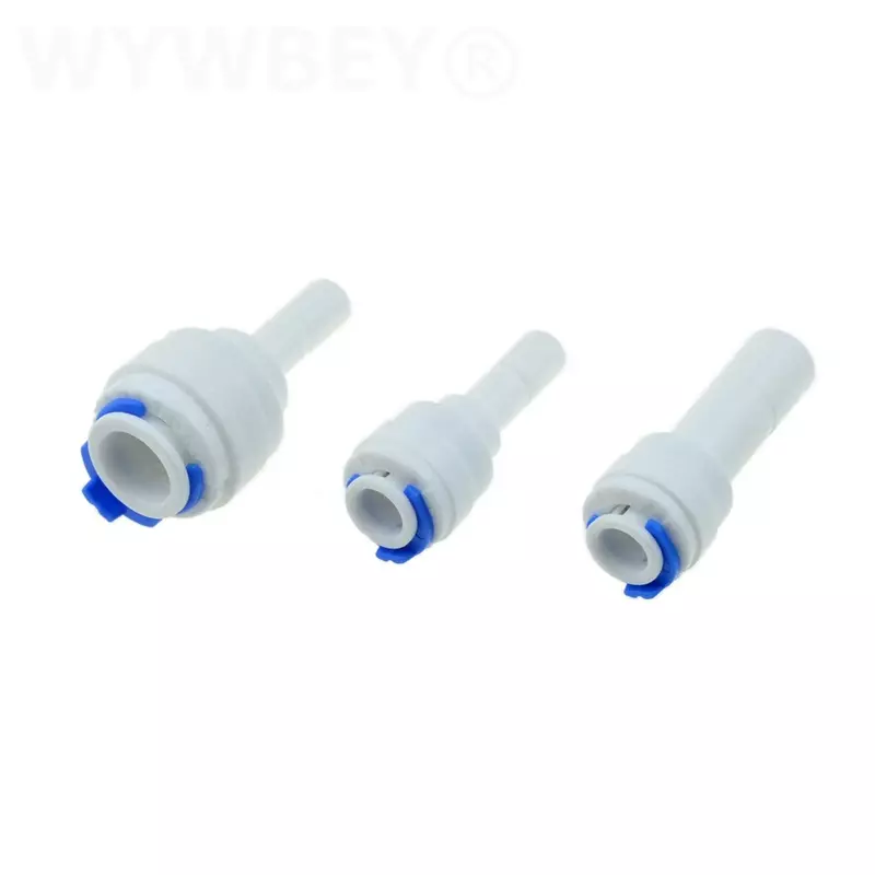 Osmosi inversa 1/4 3/8 collegamento tubo attacco rapido 1/4 3/8 stelo L dritto Tee RO acqua acquario raccordo per tubi in plastica