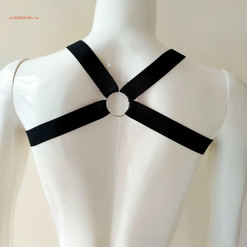 Cintura protezione per i muscoli della cintura per imbracatura toracica da uomo punk Abiti per feste