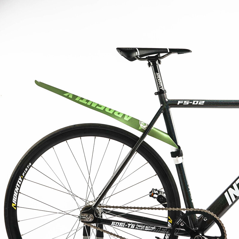 Ardently-Garde-boue avant et arrière en plastique coloré pour vélo de route, accessoire de cyclisme