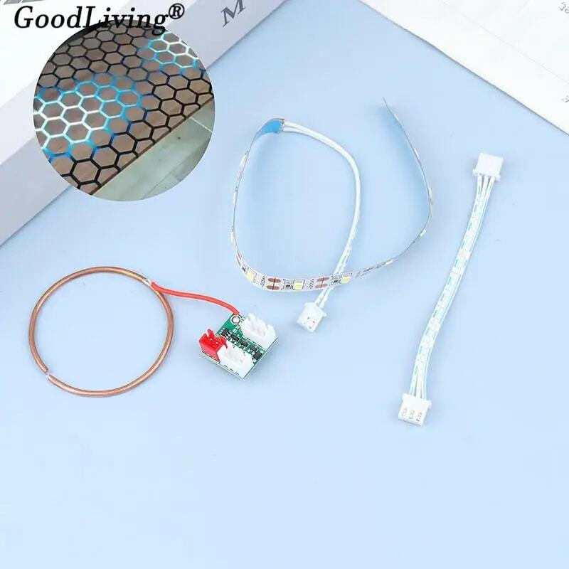 1 Set River Table Air Separation Touch Induction Switch Touch Induction Light Belt Set Cellular Coil Light Strip Accessory