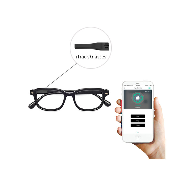 جهاز تعقب GPS للنظارات ، مكتشف النظارات ، محدد موقع بلوتوث ، تطبيق هاتف ذكي ، جديد