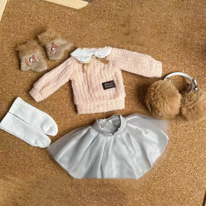 Pakaian boneka 30cm, penggantian pakaian gaun putri Set 1/6 pakaian boneka BJD, Set mainan anak perempuan hadiah aksesoris boneka