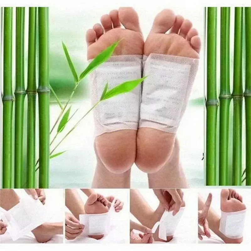 1/5 paia Detox Foot Patch Natural migliora la perdita di peso del sonno rimuovi la tossina allevia lo Stress cuscinetti aderenti donna uomo cura del corpo del piede
