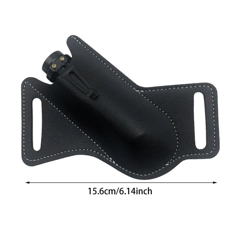 Imitation Leather Leather Waist Belt Case Sheath Outdoor Tools Folding Knife Mini Pocket Knife Pouch Holder Cowhide Scabbard