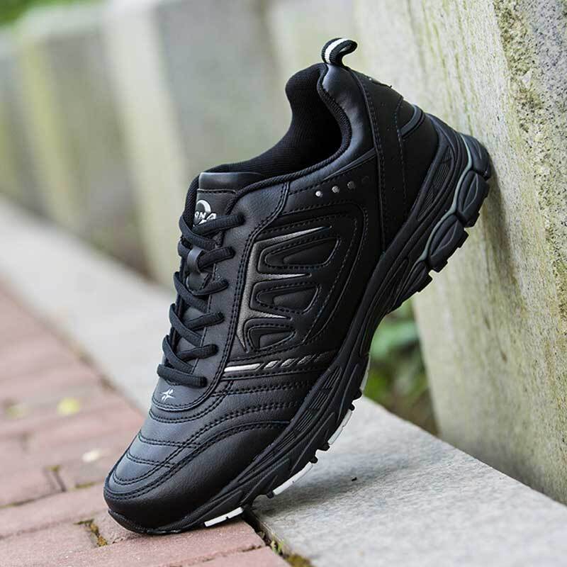 BONA New Style Men Running Shoes Ourdoor Jogging Trekking Sneakers Lace Up Athletic Shoes Comfortable Light Soft 34262