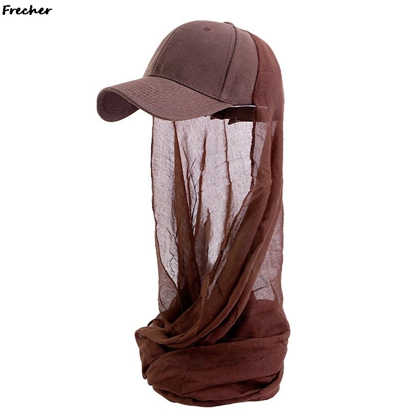 Сетчатый шарф, бейсбольная кепка, модные мягкие молитвенные головные уборы с хиджабами, длинная мусульманская шаль, тюрбан, повязка на голову для женщин, хиджаб