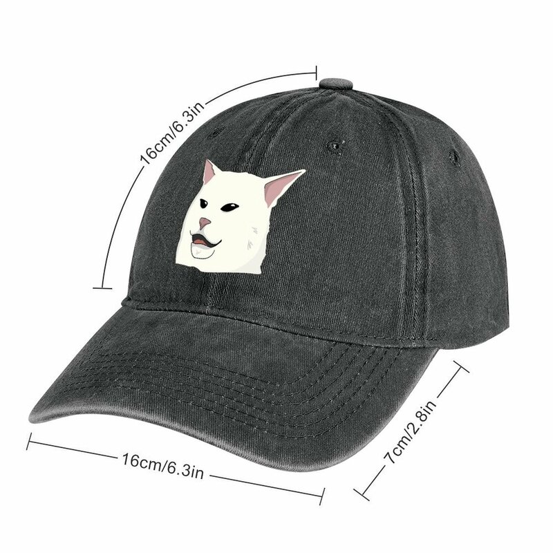 Ковбойская шляпа с надписью «размазывать кота», Прямая поставка, дизайнерская шляпа, женская и мужская черная шляпа