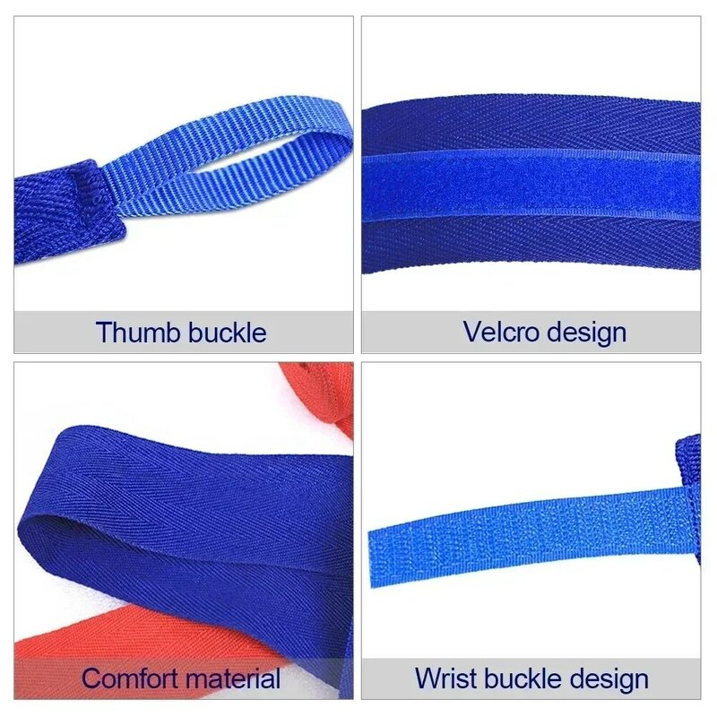 Benda da boxe benda elastica in cotone Sanda Muay Thai Karate sport pugno fasciatura Fitness protezione per le mani fascia da polso