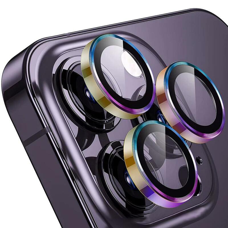 Lens Tempered Film For Apple 15 Pro Eagle Eye Lens Film Metal CD Pattern Protective Glass Film Phone Accessories D6L3