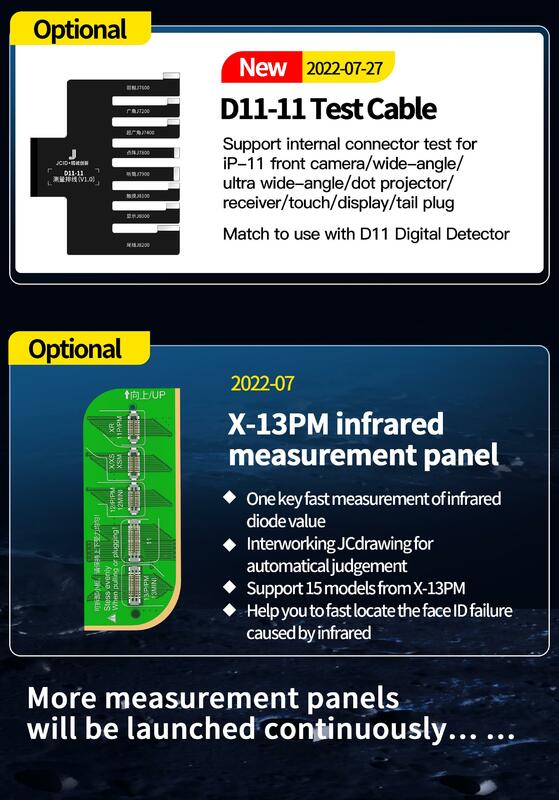 Jcid d11デジタル距離計検出器PCBボードデータ測定検出用1月次jc図図カード