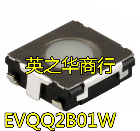 10 pces original novo evq2b01w 6.5x6. 0 smd tact switch 2.0n