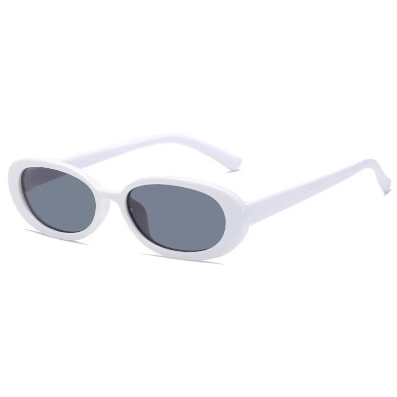 نظارات شمسية بيضاوية صغيرة للرجال ، مربعة ، مستطيلية ، علامة تجارية ، مصمم ، صيف ، ريترو ، قيادة ، صيد ، UV400