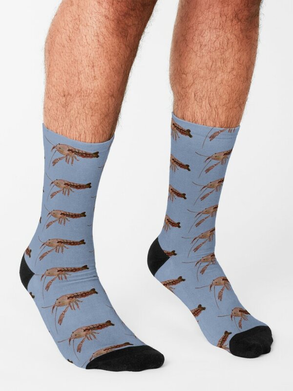 Crawfish meias meias esportivas masculinas meias térmicas para homem